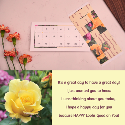 Happy Looks Good On You! | Action Greeting Card
