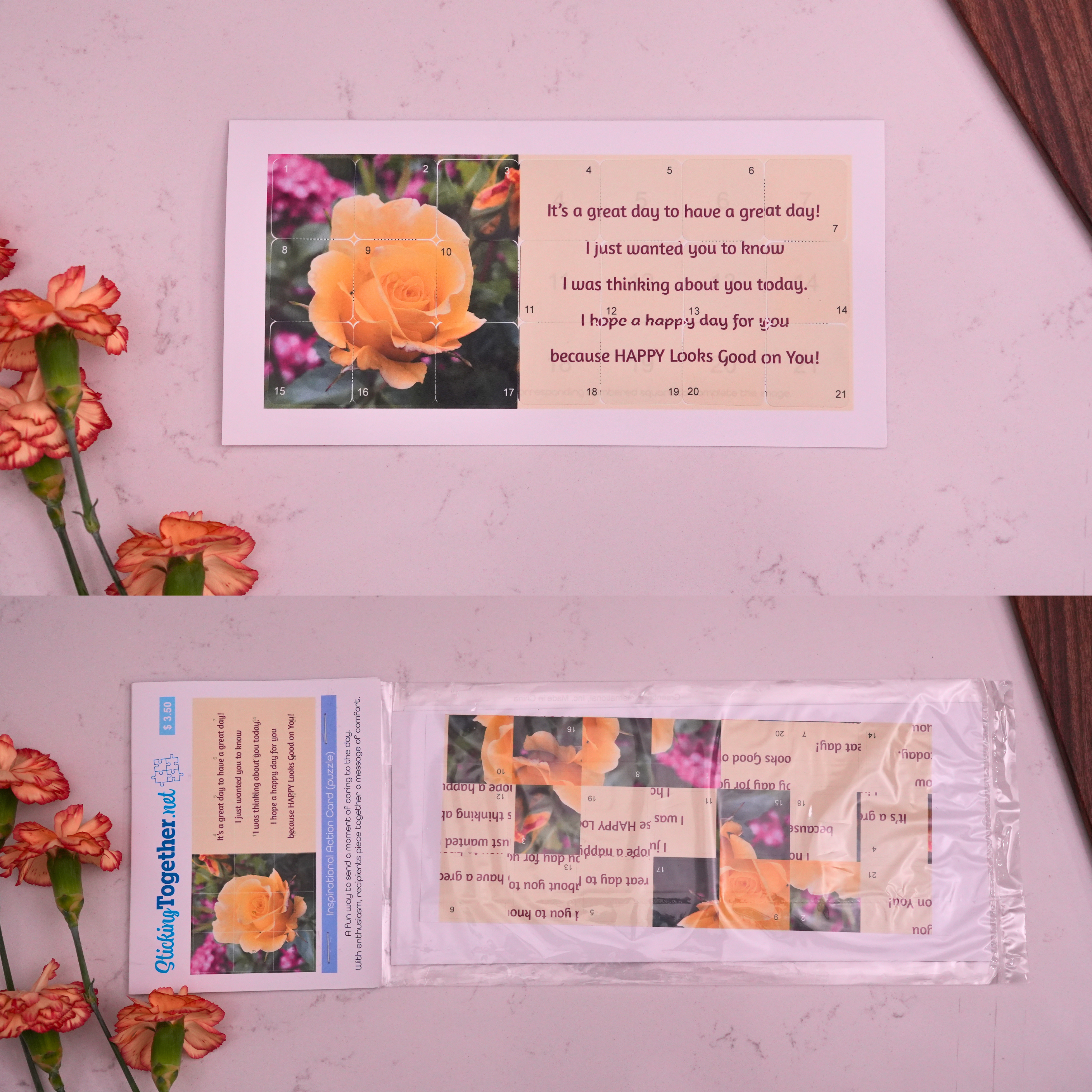 Happy Looks Good On You! | Action Greeting Card